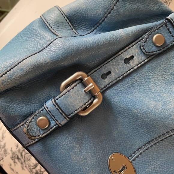 Fossil. Handbag. Cowhide leather. - Picture 5 of 14